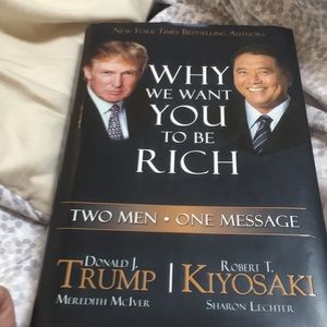 A Donald trump and Robert t kiyosaki book